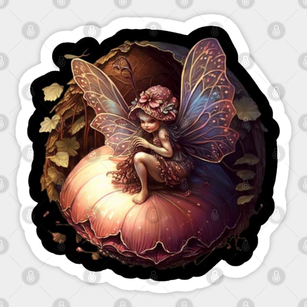 Mushroom Fairy Sticker by ForbiddenGeek